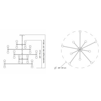 Specification Image for Lambert & Fils Dot Suspension