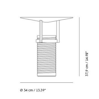 Specification Image for Muuto Set LED Table Lamp