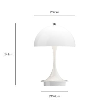 Specification Image for Louis Poulsen Panthella 160 Portable V3