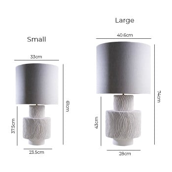 Specification Image for Porta Romana Nash Table Lamp