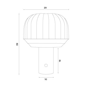 Specification Image for Northern Tradition Table Lamp