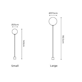 Specification Image for Established & Sons Cho Floor Lamp