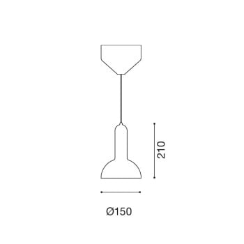 Specification Image for Established & Sons Torch S2 Pendant