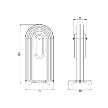 Specification Image for Bert Frank Vima Table Lamp