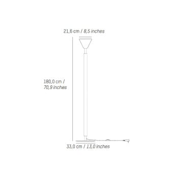 Specification Image for Petite Friture PYL Floor Lamp