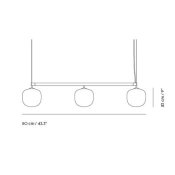 Specification Image for Muuto Rime Rail Lamp
