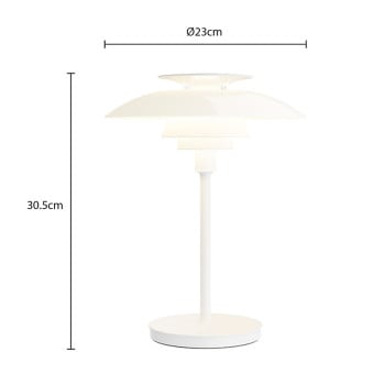 Specification Image for Louis Poulsen PH 80 LED Portable Lamp