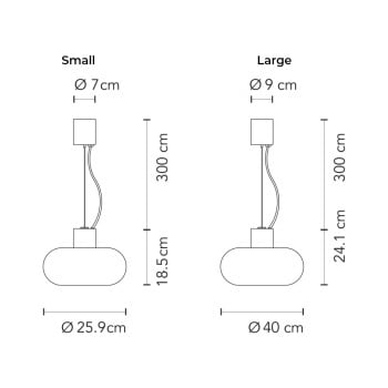Specification Image for Fontana Arte Fontanella Suspension Specification Image for Fontana Arte Fontanella Suspension