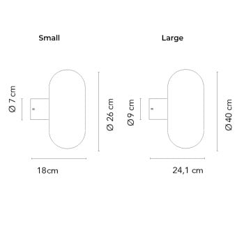 Specification Image for Fontana Arte Fontanella Wall Light Specification Image for Fontana Arte Fontanella Wall Light