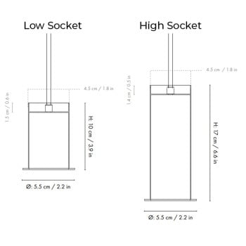 Specification Image for Ferm Living Collect Pendant