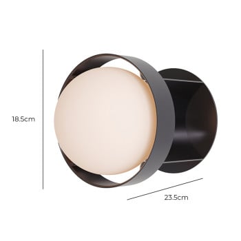 Specification Image for Tala Loop Wall / Ceiling Light