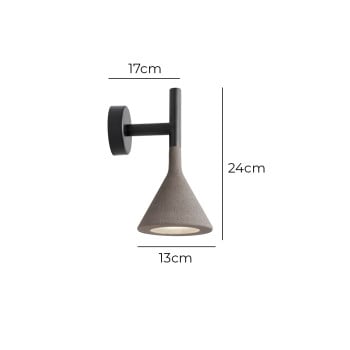 Specification Image for Foscarini Aplomb Mini Wall Light