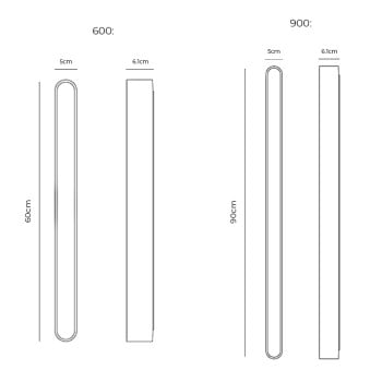 Specification Image for Astro Atticus LED Wall Light