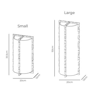 Specification Image for Porta Romana Giacometti Wall Light