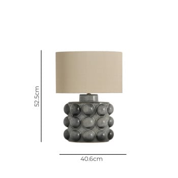 Specification Image for Porta Romana Boublé Table Lamp
