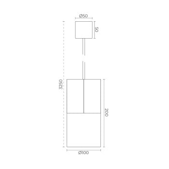 Specification Image for Pholc Concave 10 Pendant