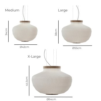 Specification Image for Le Klint Urchina Pendant