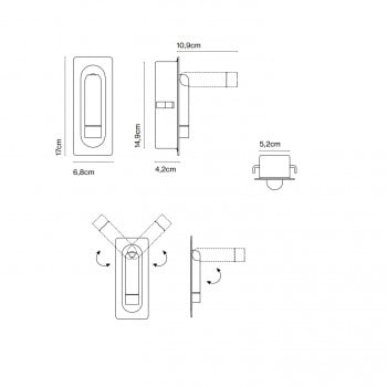 Marset Ledtube RSC LED Wall Light