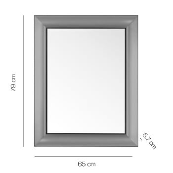 Specification image for Kartell Francois Ghost Mirror