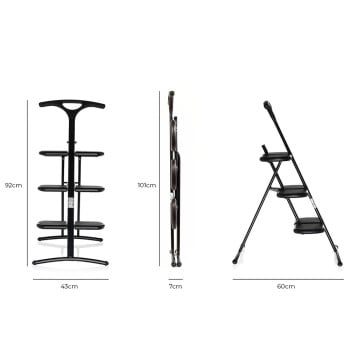 Specification Image for Kartell Tiramisu Step Ladder