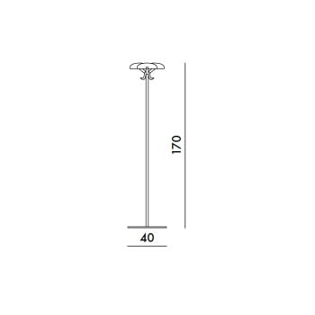 Specification Image for Kartell Alta Tensione Coat Stand