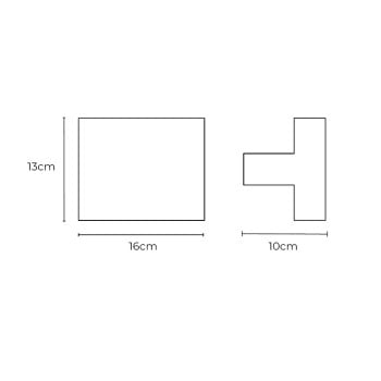 Specification Image for Flos Tight Light LED Wall Light