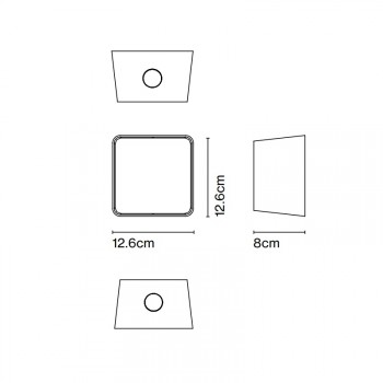 Marset Lab 2 LED 2020 LED Wall Light Specification 