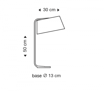 Secto Owalo 7020 LED Table Lamp Specification