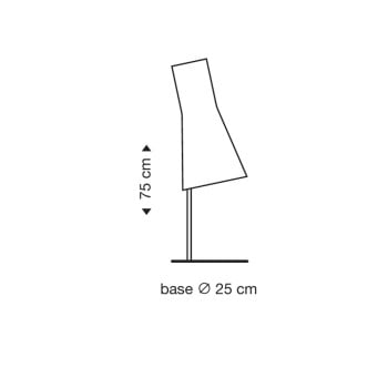 Specification Image for Secto 4220 Table Lamp