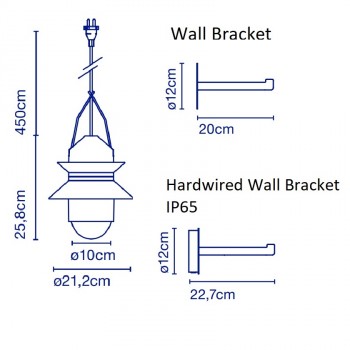 Marset Santorini Wall Light Specification 