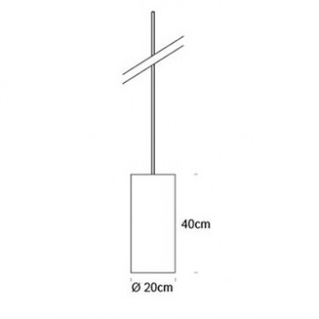 Innermost Cork Tall Pendant Light Specification