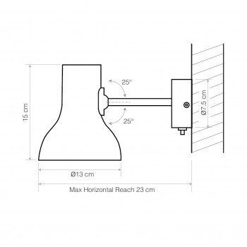 Anglepoise Type 75 Mini Wall Light