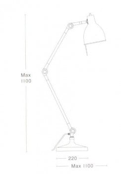 Specification Image for Orsjo Belysning PJ60 Table Lamp