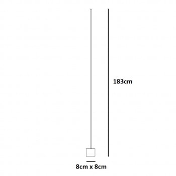 Catellani & Smith Light Stick 10 LED Floor Light Specification