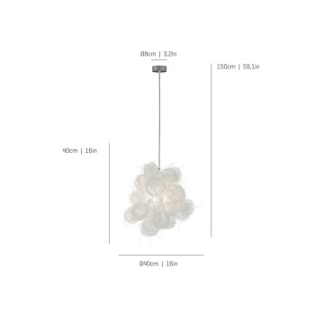Specification image for a-emotional light Blum Pendant