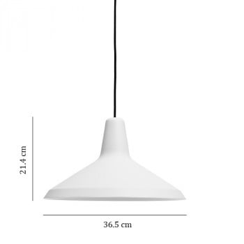 Specification image for Gubi G-10 Pendant Light