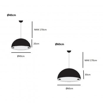 Specification Image for Catellani & Smith Stchu-Moon 02 LED Pendant Light
