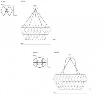 Original BTC Canton Pendant Light Specification