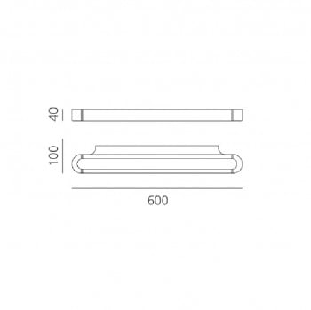 Specification image for Artemide Talo 60 LED Wall Light