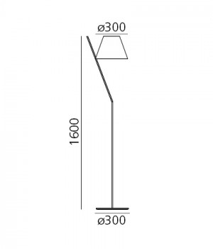 Specification image for Artemide La Petite Floor Lamp