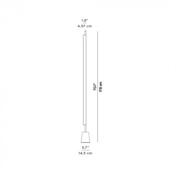 Specification Image for Compendium Floor Light