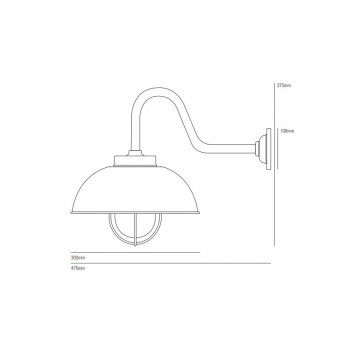 Original BTC Shipyard Wall Light Specification