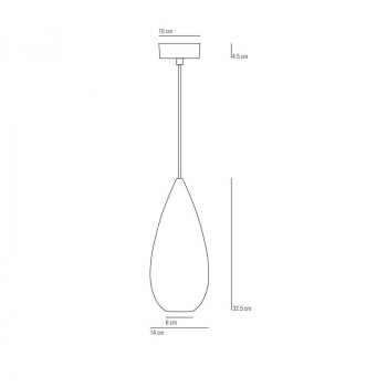 Original BTC Drop Zero Pendant Light Specification