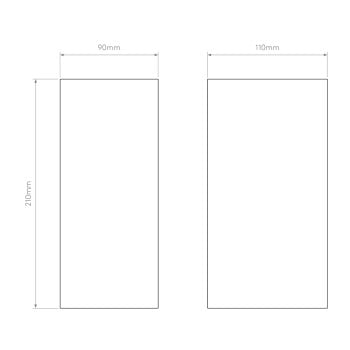 Specification Image for Astro Parma 210 Wall Light