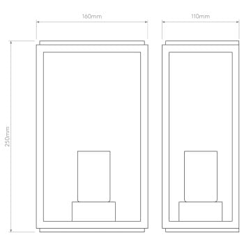 Specification Image for Astro Homefield 160 Exterior Light