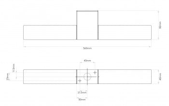 Specification image for Astro Padova Wall Light