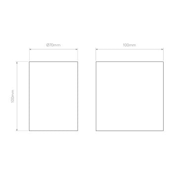 Specification Image for Astro Pero Wall Light