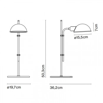 Marset Funiculi Table Lamp Specification 