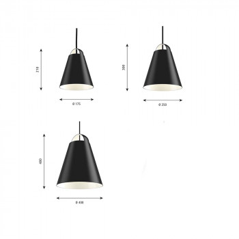 Specification image for Louis Poulsen Above Pendant 