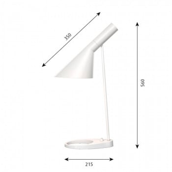 Specification image for Louis Poulsen AJ Table